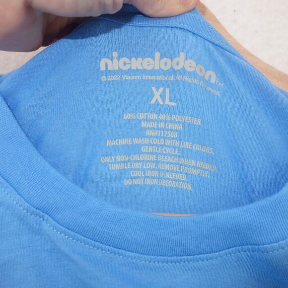 NEW Nickelodeon Hey Arnold 1990's Retro Crop Graphic T-Shirt Size Women's XL - Picture 4 of 6